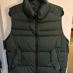 Uniqlo +J Puffer Down Vest - Hunter Green
